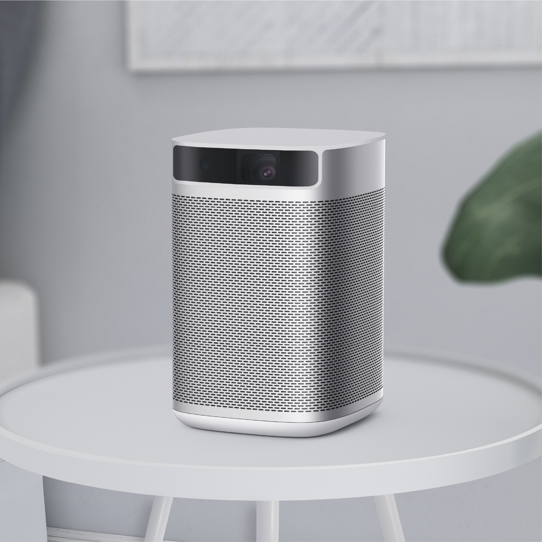 MoGo Pro - pico proyector 1080p - plata - lateral