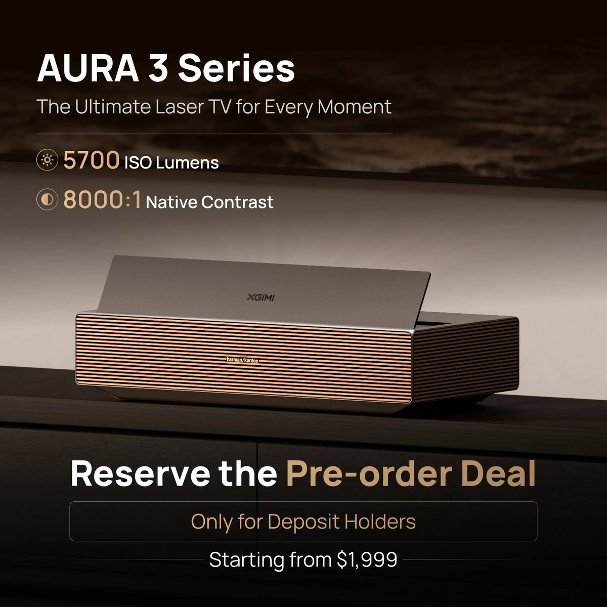 AURA 3 Series - Deposit Reservation
