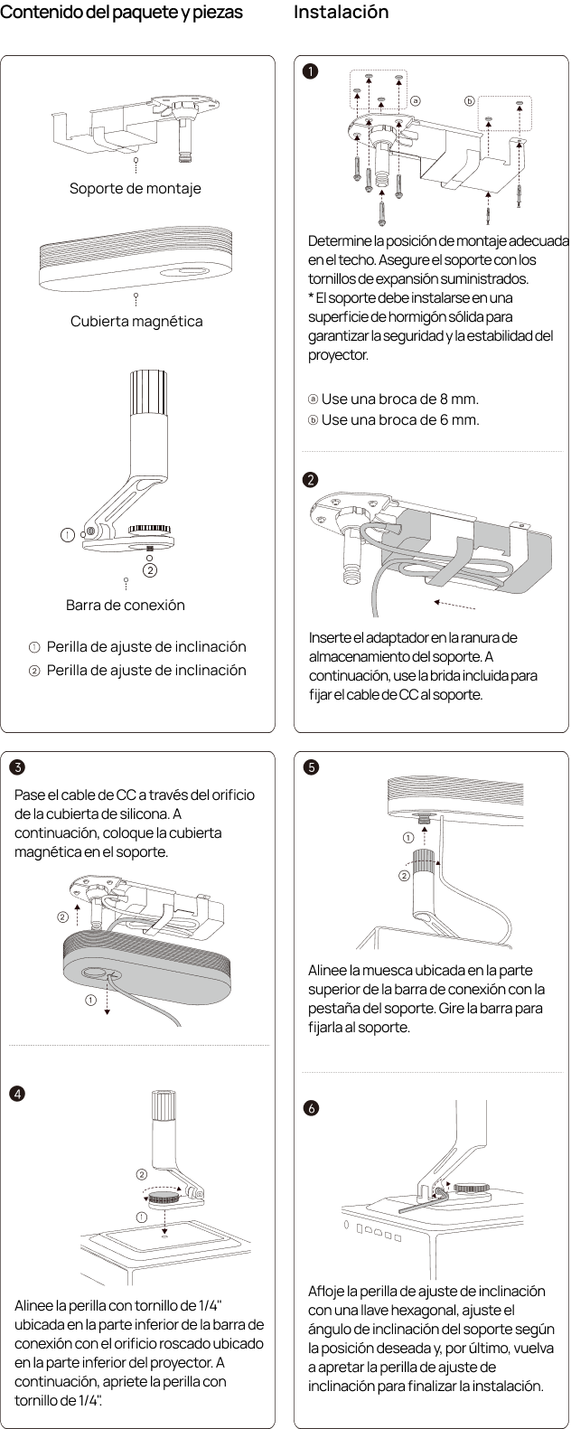 XGIMI Ceiling Mount mountingguide-m.png__PID:31aef11d-a8d6-40e6-86b2-34bb323c75df