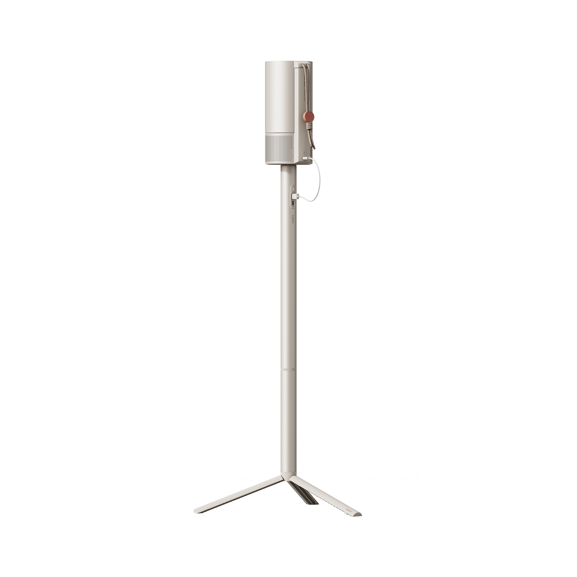 Soporte XGIMI PowerBase está hecho especialmente para el proyector portátil MoGo 3 Pro. Este conjunto es ideal para tu sala de estar, sala de conferencias, aula, etc.