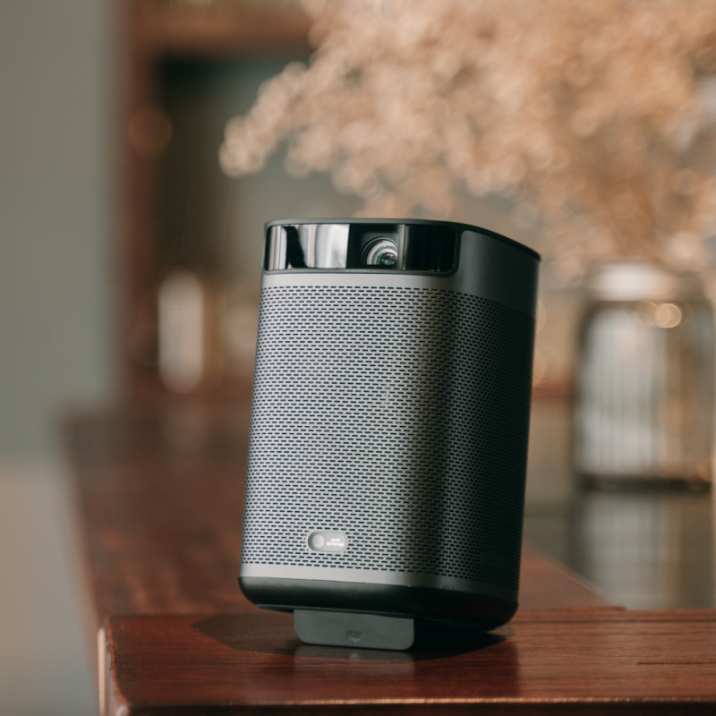 MoGo Pro+ - 1080p Full HD mini proyector- Soporte integrado