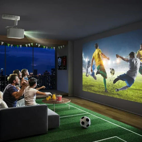 ¿Cómo elegir y configurar un proyector para un bar deportivo?
