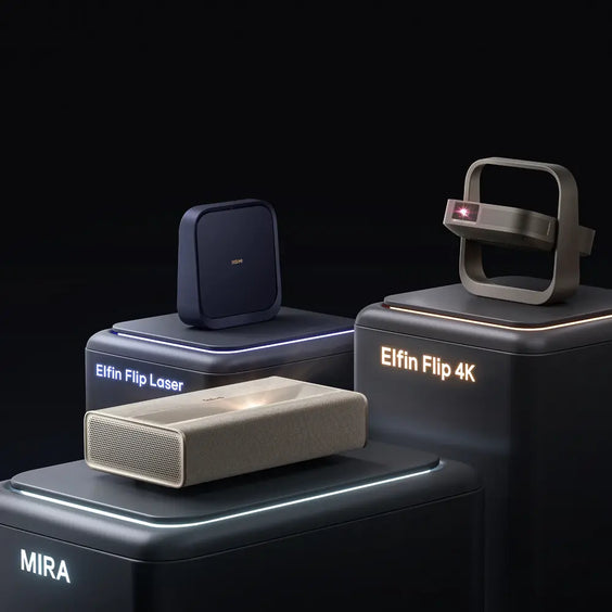 XGIMI presenta su gama de proyectores 2026: Elfin Flip 4K, Elfin Flip Laser y MIRA