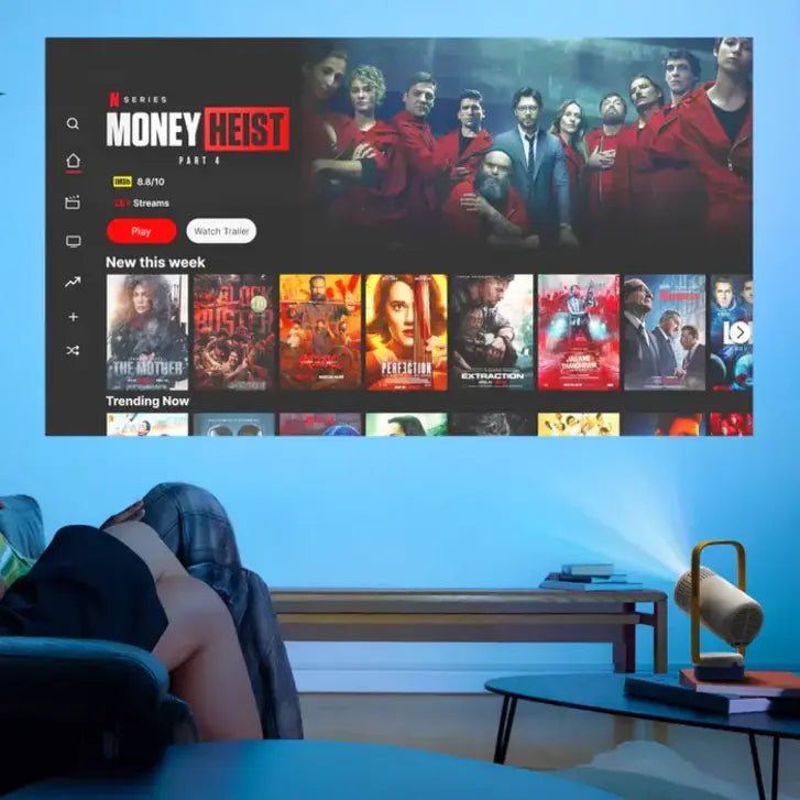 ¿En qué proyectores se puede ver Netflix?