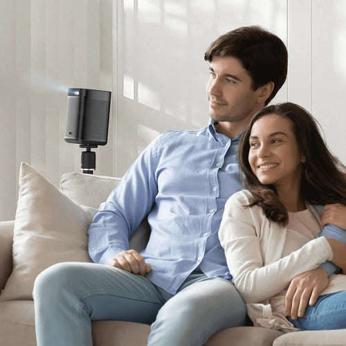 Cómo instalar un proyector en un camping