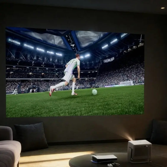 Gran partido, pantalla aún más grande: Ofertas especiales en proyectores para el próximo torneo de fútbol