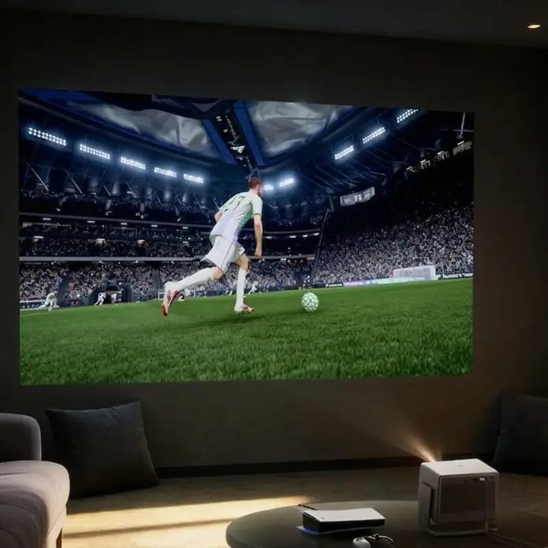 Gran partido, pantalla aún más grande: Ofertas especiales en proyectores para el próximo torneo de fútbol