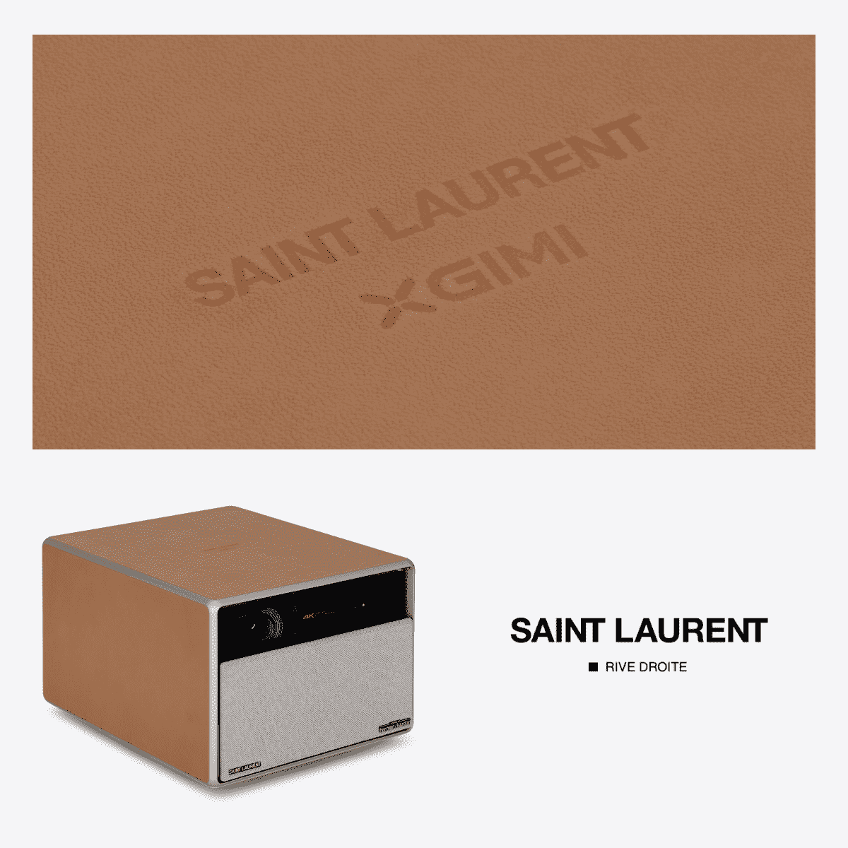 Saint Laurent Rive Droite y XGIMI anuncian una colaboración especial: el HORIZON Ultra edición Saint Laurent