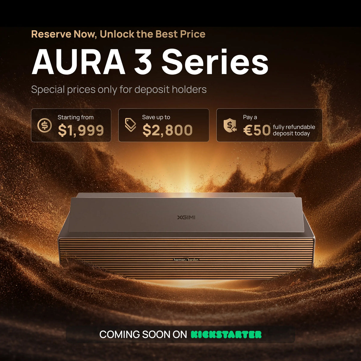 AURA 3 Series - Deposit Reservation