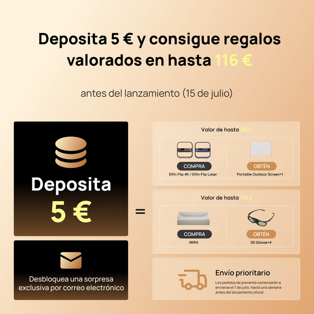 Elfin Flip Series & Mira - Deposit Reservation